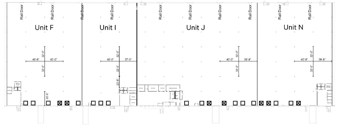 3900 Nome St, Denver, CO à louer Plan d’étage– Image 1 sur 2