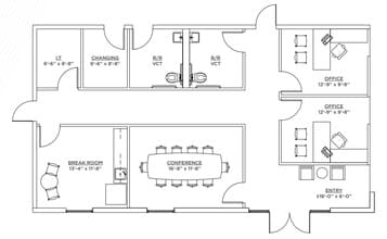 7444 Fairbanks N Houston Rd, Houston, TX à louer Plan d’étage– Image 1 sur 1