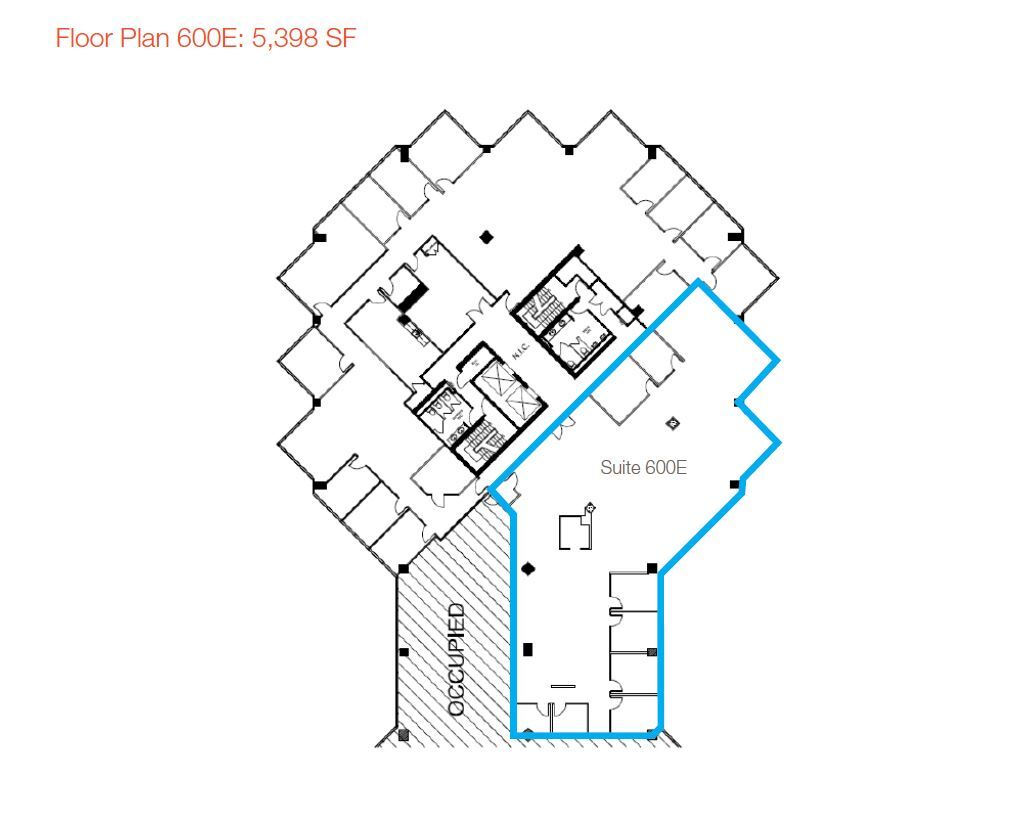 2700 Matheson Blvd E, Mississauga, ON à louer Plan d’étage– Image 1 sur 1
