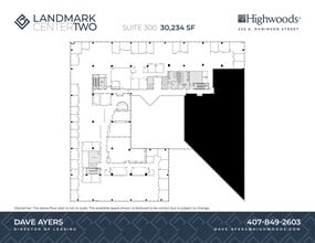 225 E Robinson St, Orlando, FL à louer Plan de site– Image 1 sur 1