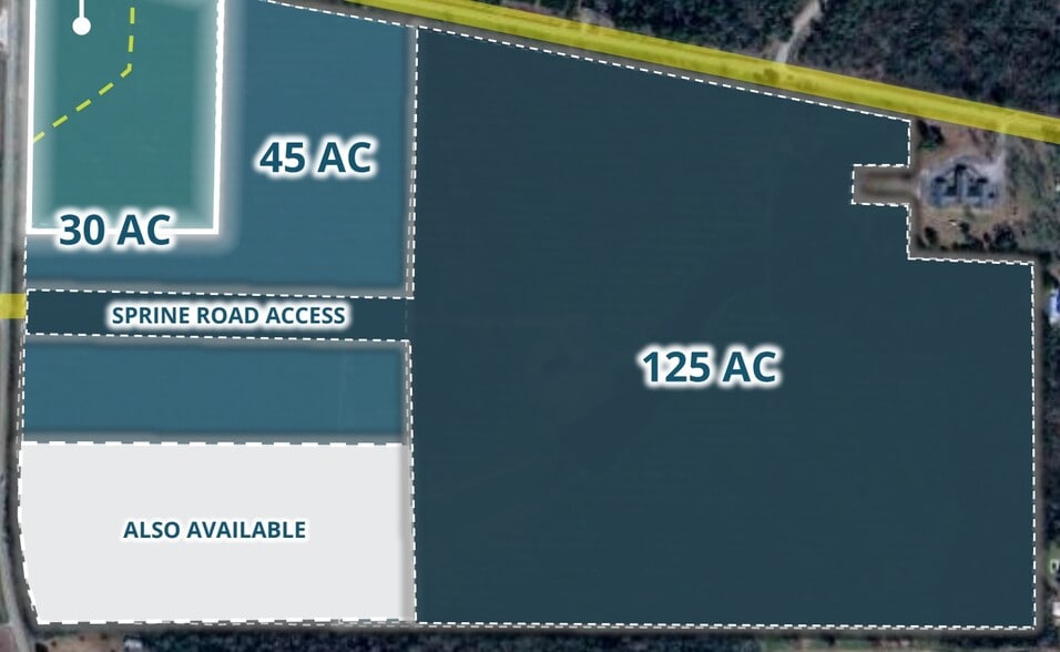 US Hwy 280 & GA Hwy 90, Cordele, GA à vendre - Plan de site – Image 3 sur 7