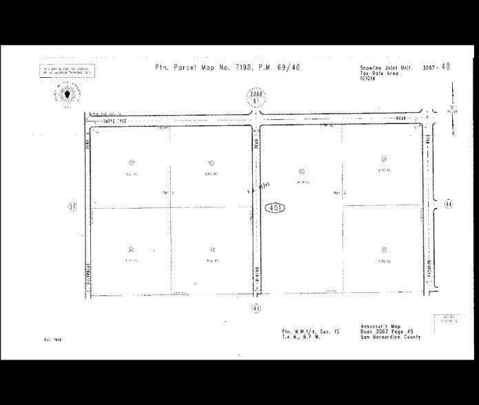 0 Smoketree Rd, Pinon Hills, CA à vendre - Plan cadastral – Image 2 sur 2