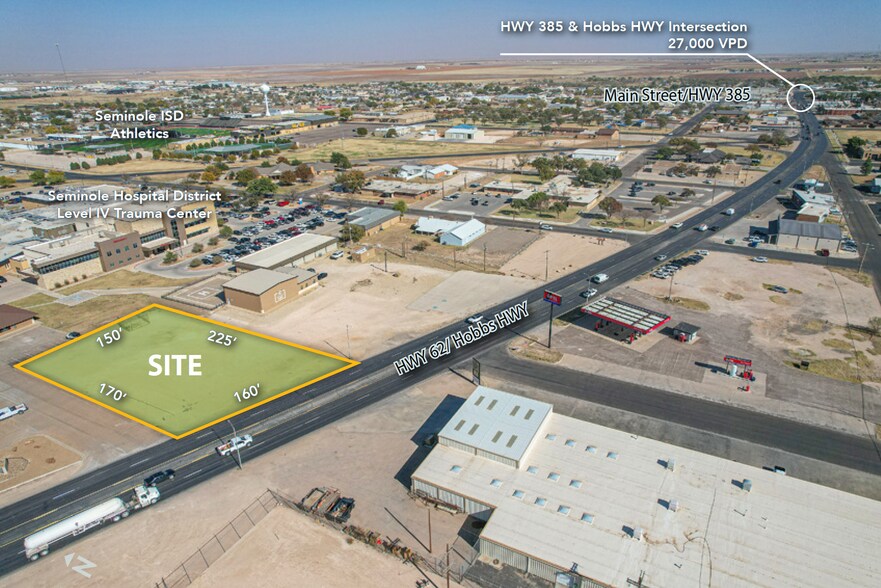 802 Hobbs Hwy, Seminole, TX à vendre - Aérien – Image 3 sur 3
