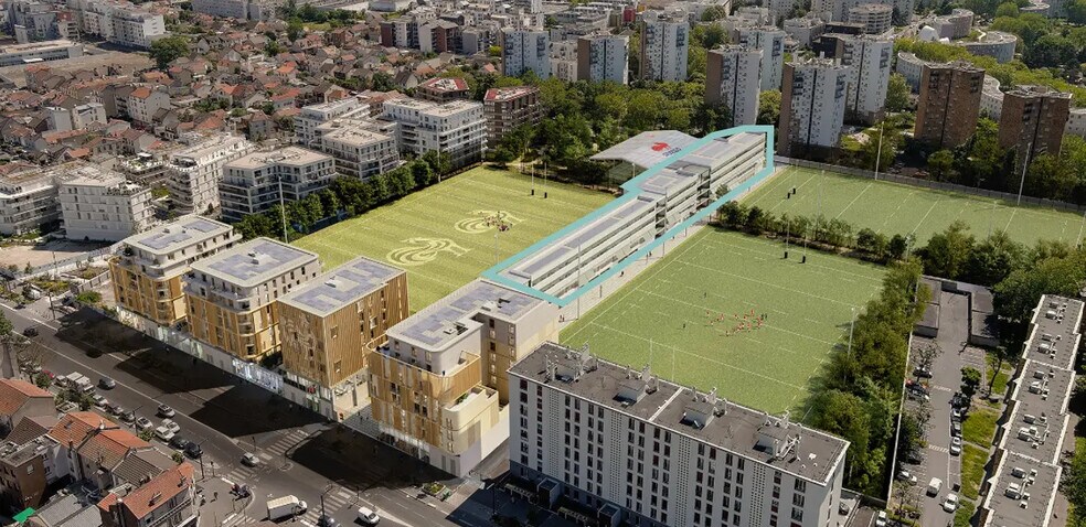 Bureau dans Pantin à louer - Photo de l’immeuble – Image 1 sur 14