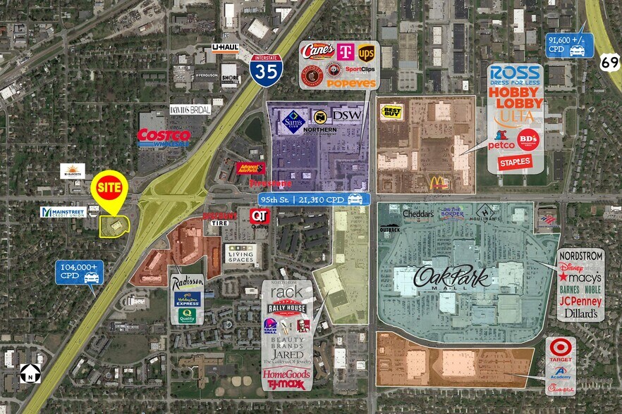 9500 Marshall Dr, Lenexa, KS à louer - Aérien – Image 2 sur 4