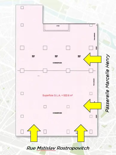 37 Rue Mstislav Rostropovitch, Paris à louer - Plan d’étage – Image 3 sur 3
