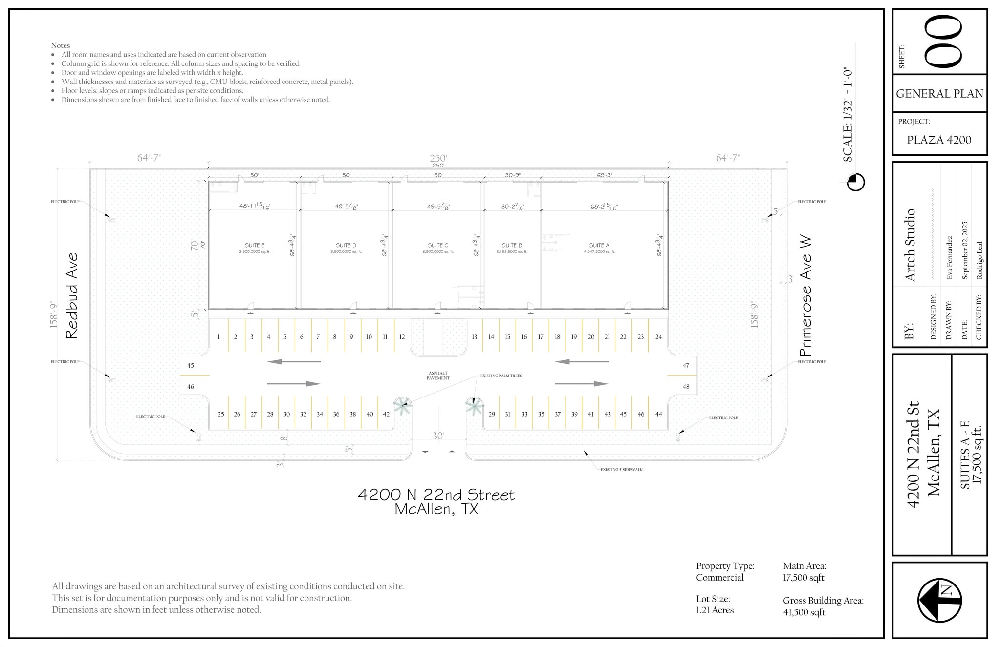 4200 N 22nd St, McAllen, TX à louer Plan de site– Image 1 sur 1