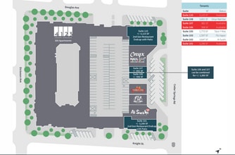 4123 Cedar Springs Rd, Dallas, TX à louer Plan de site– Image 1 sur 2