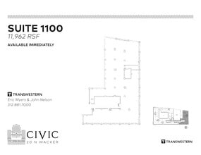20 N Wacker Dr, Chicago, IL à louer Plan d’étage– Image 1 sur 1