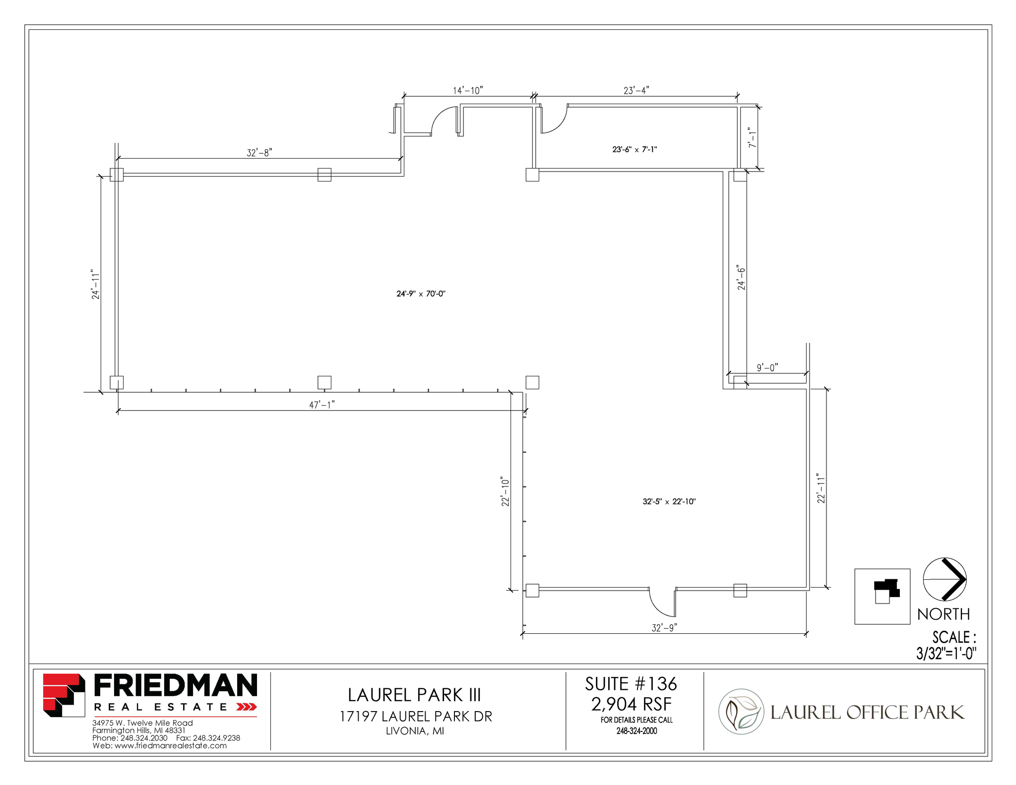 17197 N Laurel Park Dr, Livonia, MI à louer Photo de l’immeuble– Image 1 sur 2