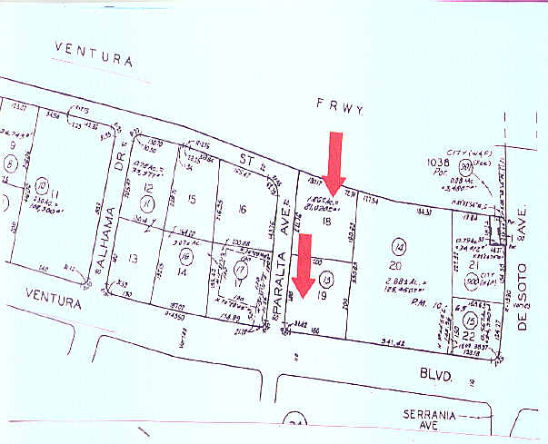 20969 Ventura Blvd, Woodland Hills, CA à louer - Plan cadastral – Image 2 sur 9