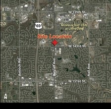 14201-14215 Metcalf Ave, Overland Park, KS - Vue aérienne vue de carte - Image1