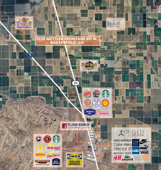 Plus de détails pour 1047 Mettler Frontage Rd W, Bakersfield, CA - Local d’activités à vendre