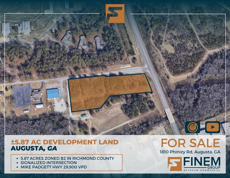 1810 Phinizy Rd, Augusta, GA à vendre - Photo principale – Image 1 sur 18
