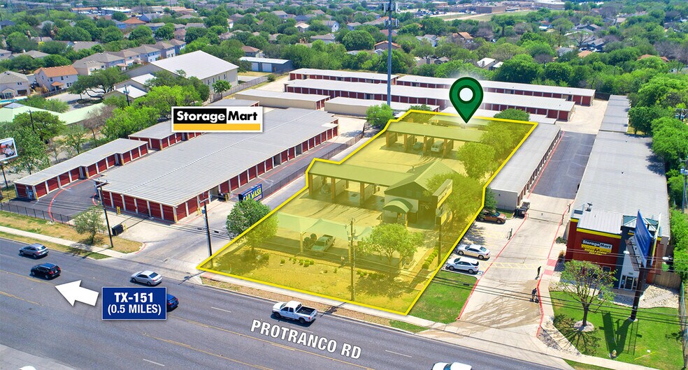 9576 Potranco Rd, San Antonio, TX à vendre - Aérien – Image 2 sur 12