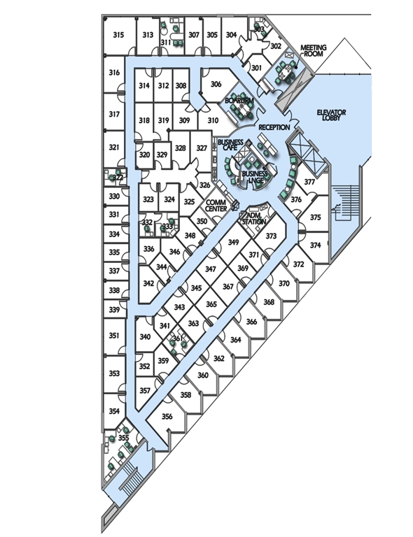 103 Carnegie Ctr, Princeton, NJ à louer Plan d’étage– Image 1 sur 1