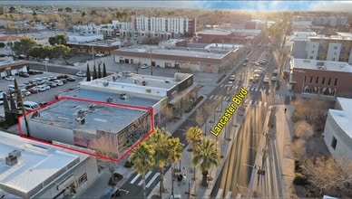 616 W Lancaster Blvd, Lancaster, CA - Vue aérienne  vue de carte - Image1