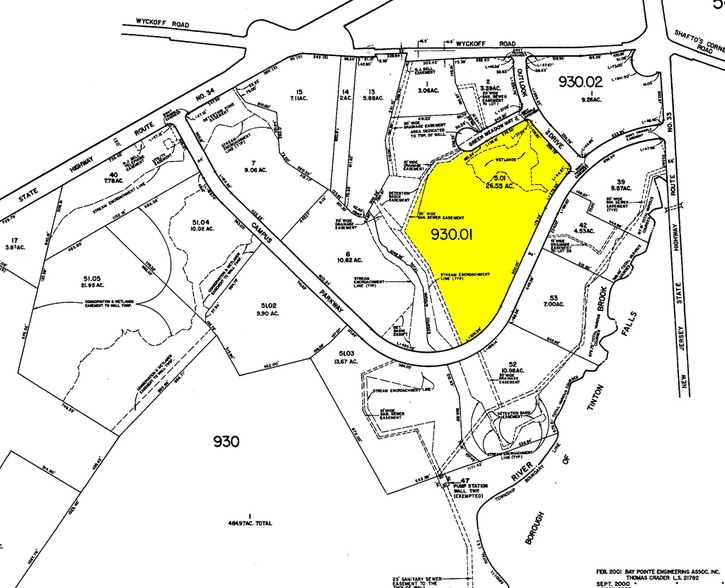 1330 Campus Pky, Wall Township, NJ à louer - Plan cadastral – Image 2 sur 3