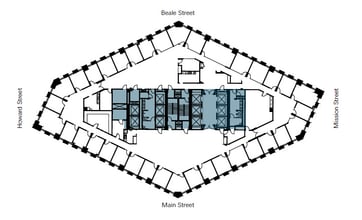 201 Mission St, San Francisco, CA à louer Photo intérieure– Image 1 sur 1