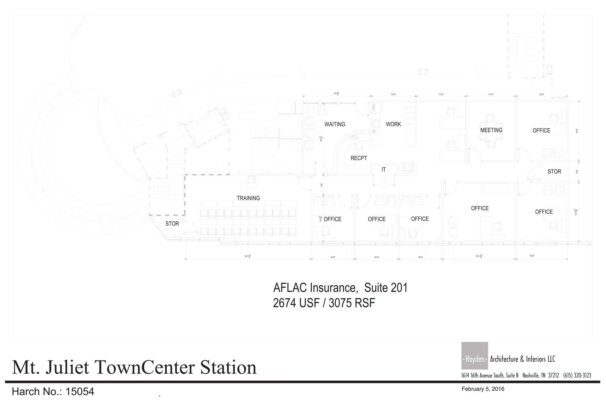 2055 N Mount Juliet Rd, Mount Juliet, TN à louer Plan de site– Image 1 sur 1