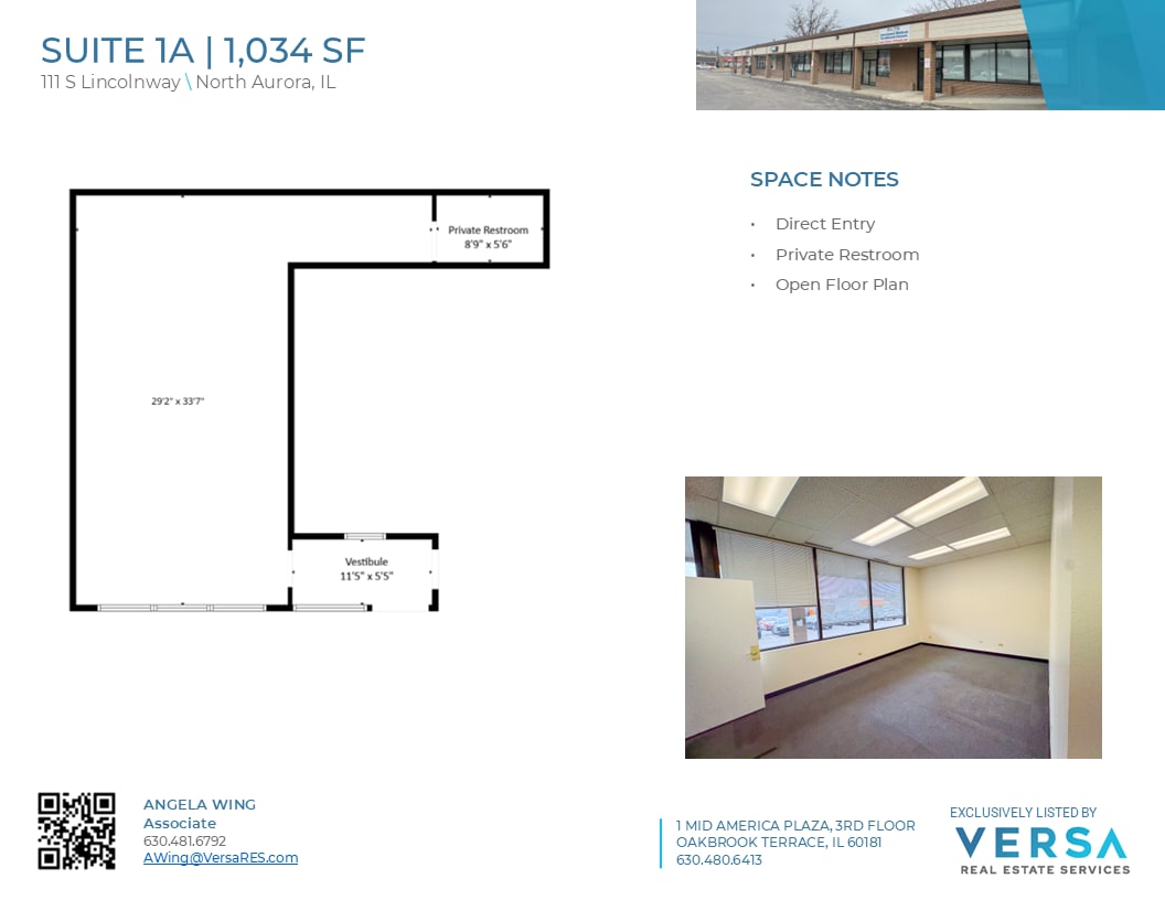 111 S Lincolnway, North Aurora, IL à louer Plan d’étage– Image 1 sur 1