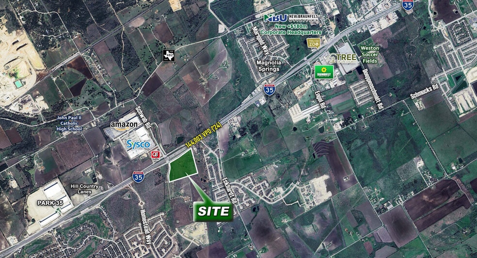SEC of I-35 & Schwab Rd, New Braunfels, TX à louer - Photo principale – Image 1 sur 3