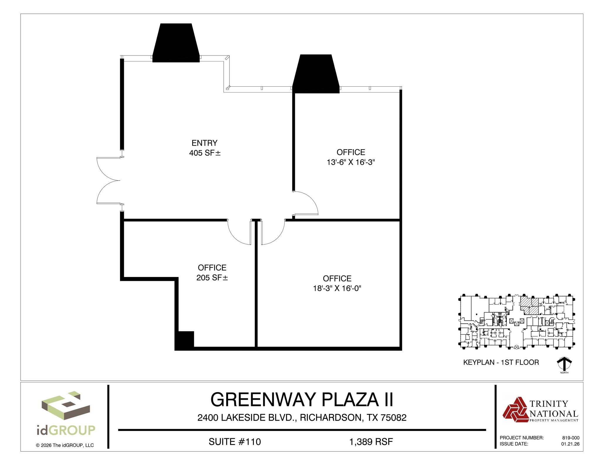 2400 Lakeside Blvd, Richardson, TX à louer Plan de site– Image 1 sur 1