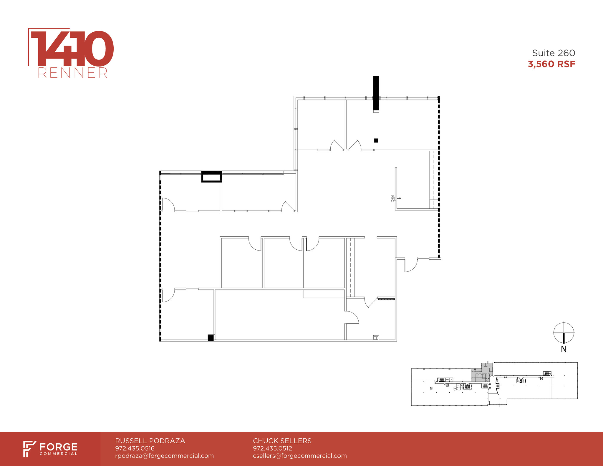 1410 E Renner Rd, Richardson, TX à louer Plan d’étage– Image 1 sur 1