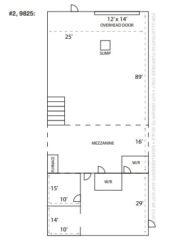 9817-9837 44th Av NW, Edmonton, AB à louer Plan d’étage– Image 1 sur 1