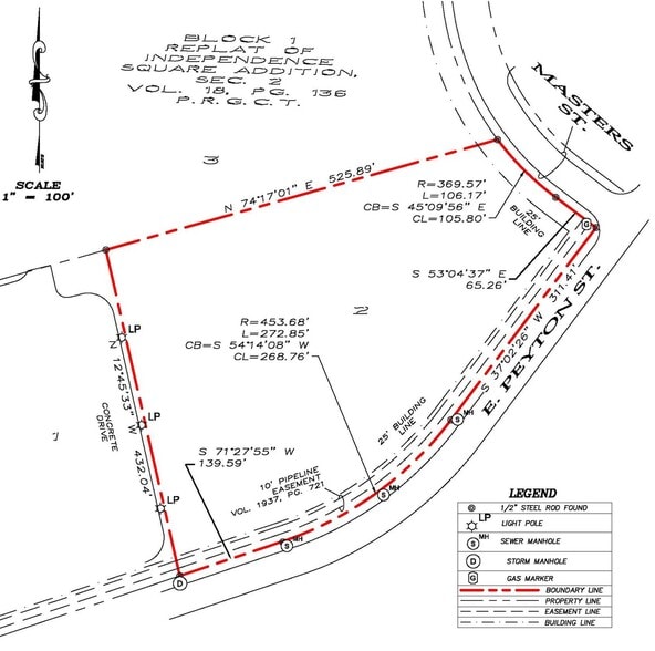 320 Peyton St, Sherman, TX à vendre - Plan de site – Image 3 sur 3