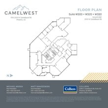 2001 W Camelback Rd, Phoenix, AZ à louer Plan d’étage– Image 2 sur 2