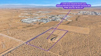Plus de détails pour Koala Rd. and Air Expy, Adelanto, CA - Terrain à vendre