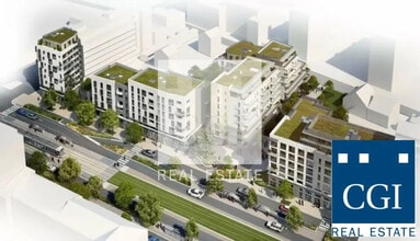 Grenoble - VUE AÉRIENNE  vue de carte