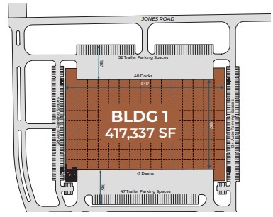 3715 East Fwy, Baytown, TX à louer Plan d’étage– Image 1 sur 1