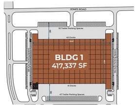 3715 East Fwy, Baytown, TX à louer Plan d’étage– Image 1 sur 1
