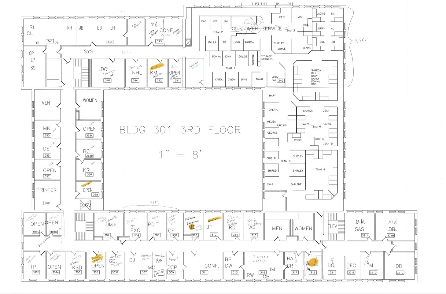 1 New Bond St, Worcester, MA à louer Plan d’étage– Image 1 sur 1