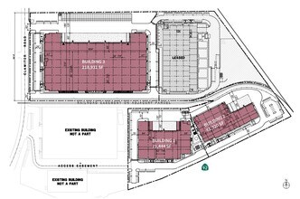25820 Clawiter Rd, Hayward, CA à louer Plan de site– Image 2 sur 2