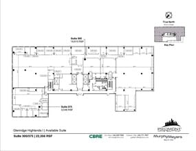 5555 Glenridge Connector, Atlanta, GA à louer Plan d’étage– Image 2 sur 2
