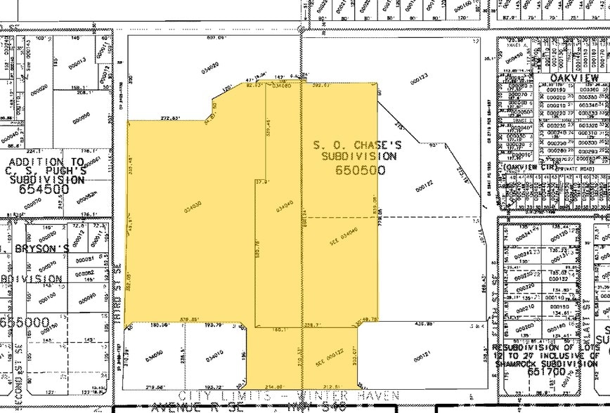 303-399 Cypress Gardens Blvd, Winter Haven, FL à louer - Plan cadastral – Image 3 sur 18