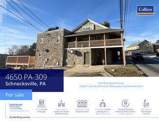 Plus de détails pour 4650 Route 309, Schnecksville, PA - Local commercial à vendre