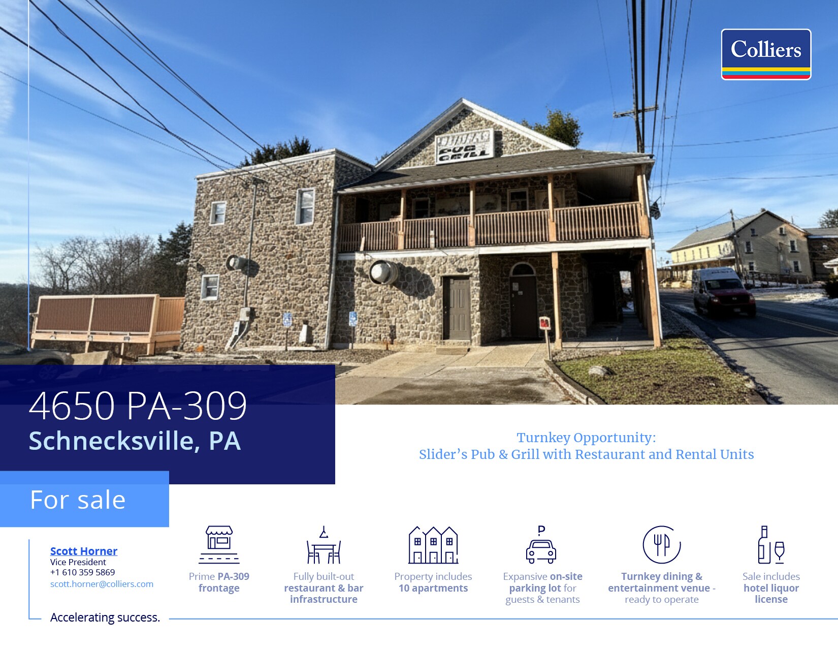 4650 Route 309, Schnecksville, PA à vendre Photo de l’immeuble– Image 1 sur 2