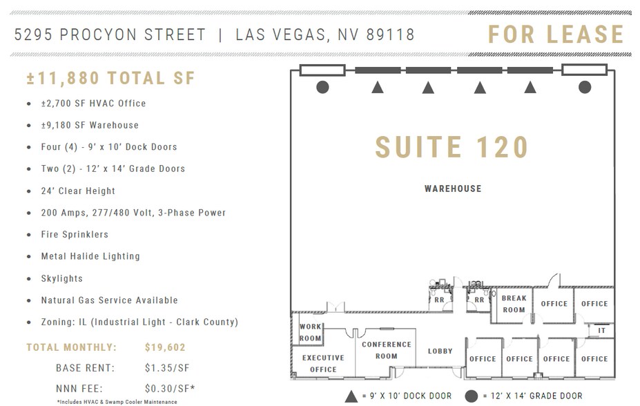 5295 Procyon St, Las Vegas, NV à louer - Plan d’étage – Image 3 sur 4