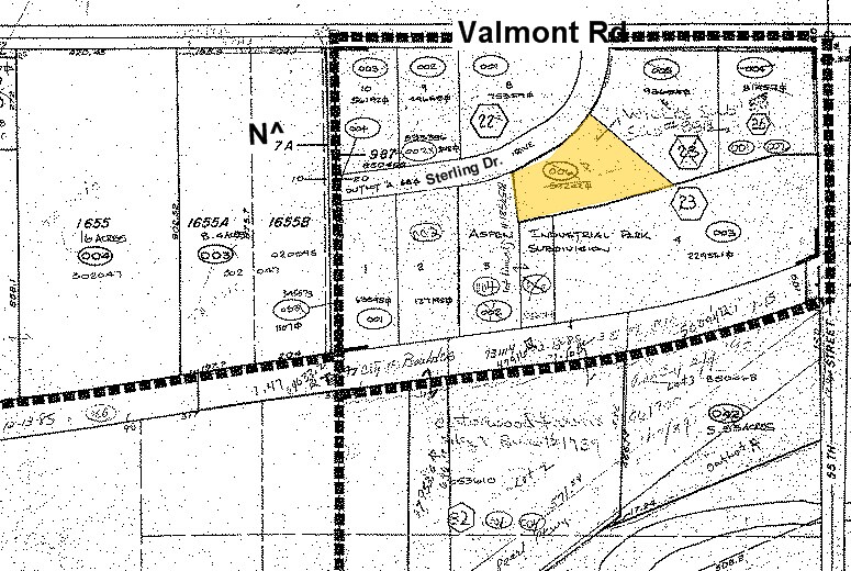 5378 Sterling Dr, Boulder, CO à louer - Plan cadastral – Image 2 sur 13