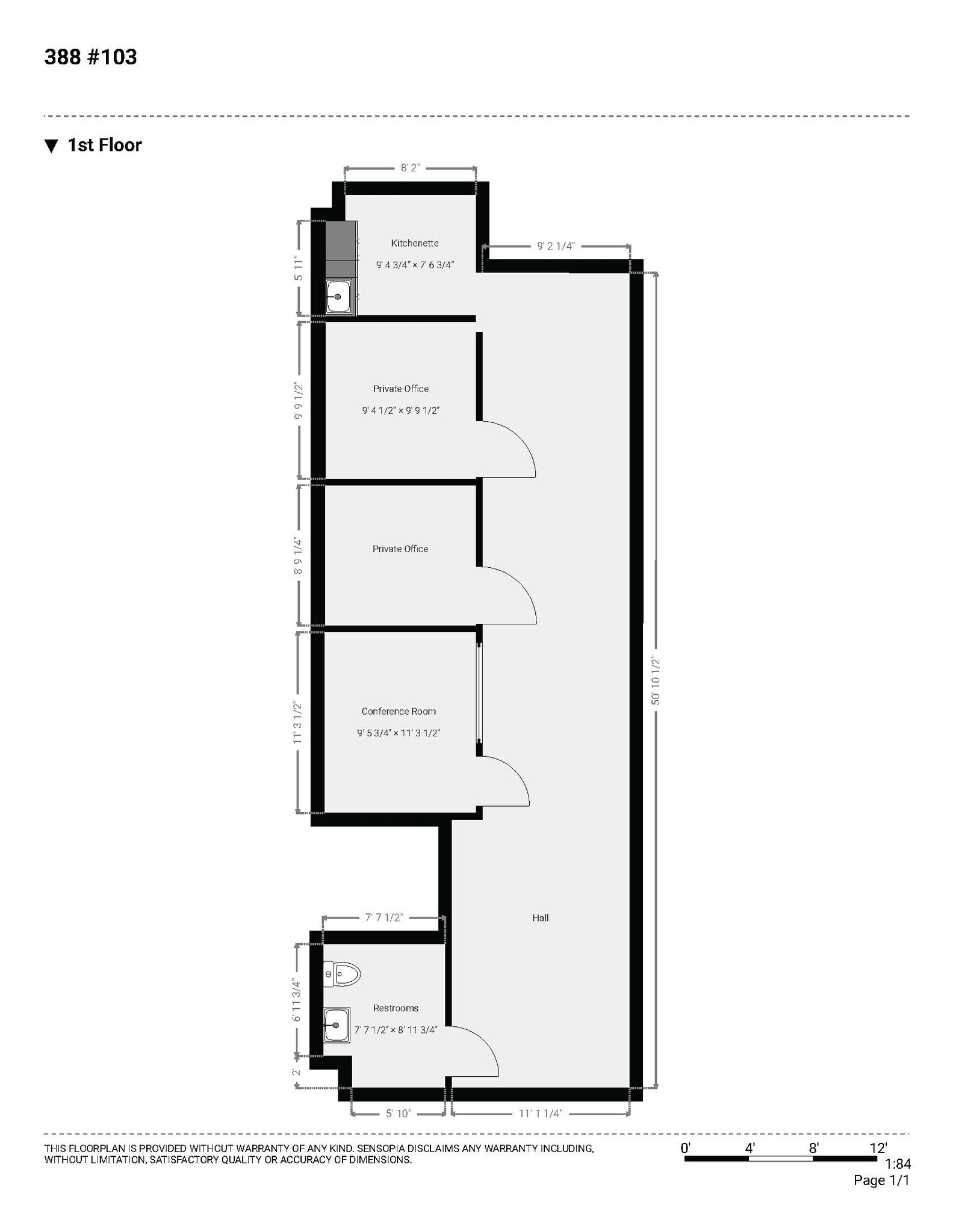 388 E Valley Blvd, Alhambra, CA à louer Plan d’étage– Image 1 sur 8