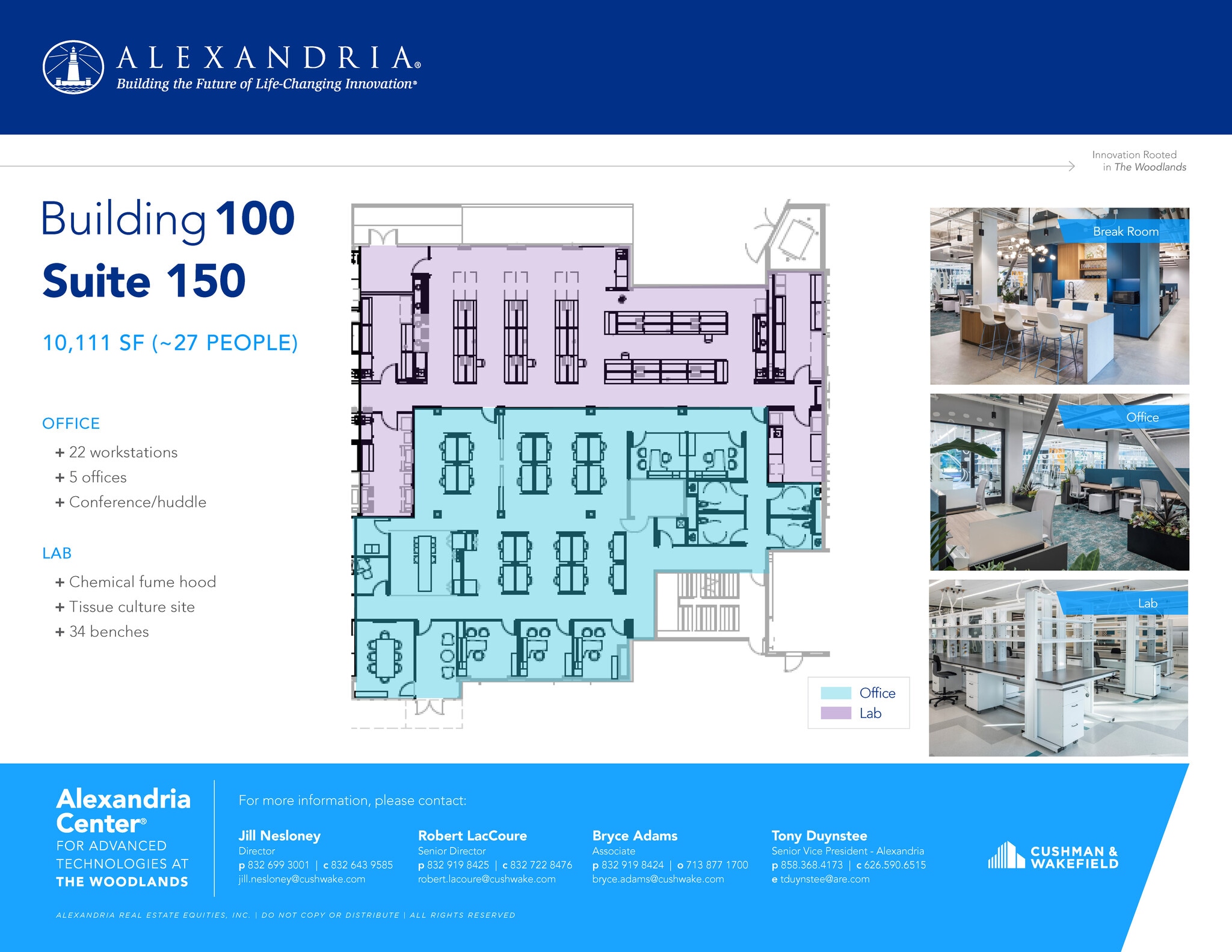 8800 Technology Forest Pl, The Woodlands, TX à louer Plan d’étage– Image 1 sur 1