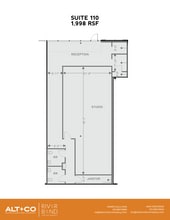 2025 Irving Blvd, Dallas, TX à louer Plan d’étage– Image 1 sur 1