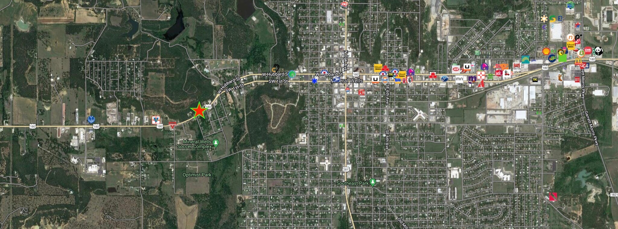 Hwy 180, Mineral Wells, TX à vendre Photo de l’immeuble– Image 1 sur 8