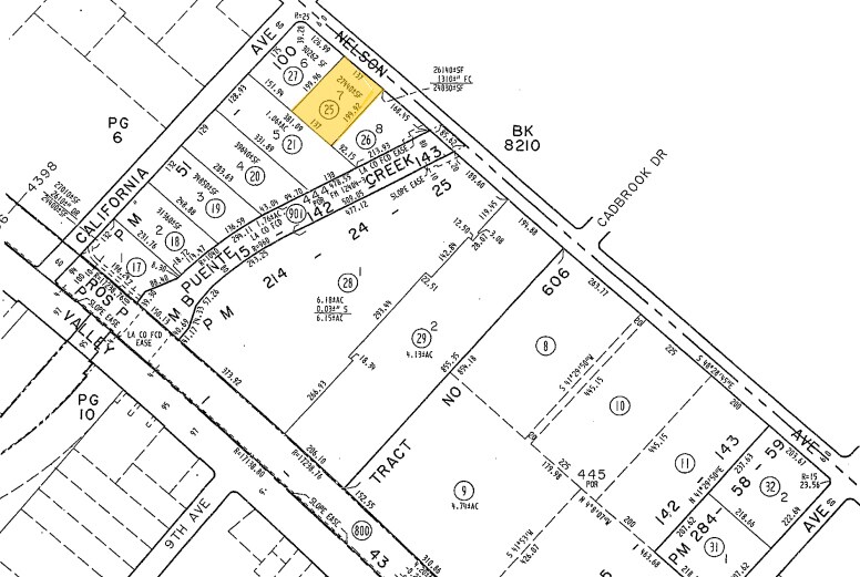 14910-14914 E Nelson Ave, City Of Industry, CA à louer - Plan cadastral – Image 2 sur 4
