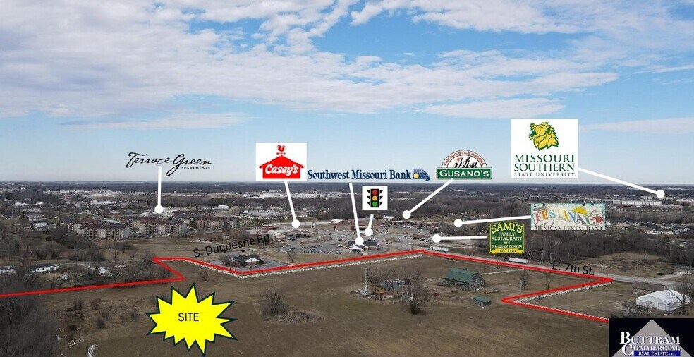 4014 E 7th St, Joplin, MO à vendre - Aérien – Image 2 sur 16