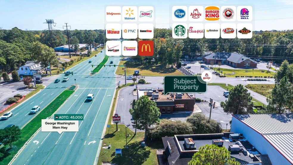 4321 George Washington Mem Hwy, Yorktown, VA à vendre - Photo de l’immeuble – Image 3 sur 3